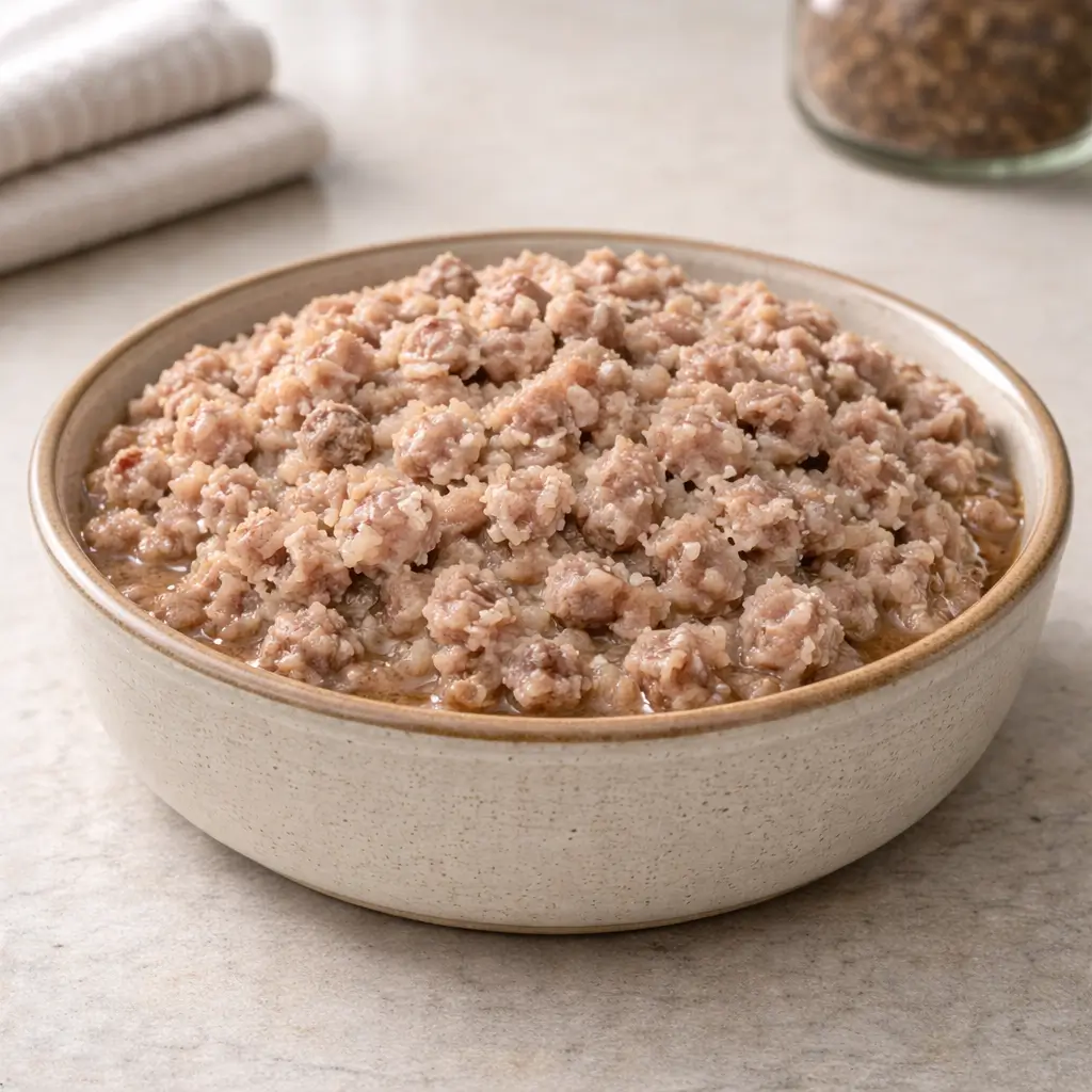 Rabbit homemade wet cat food recipe suitable for cats with food sensitivities