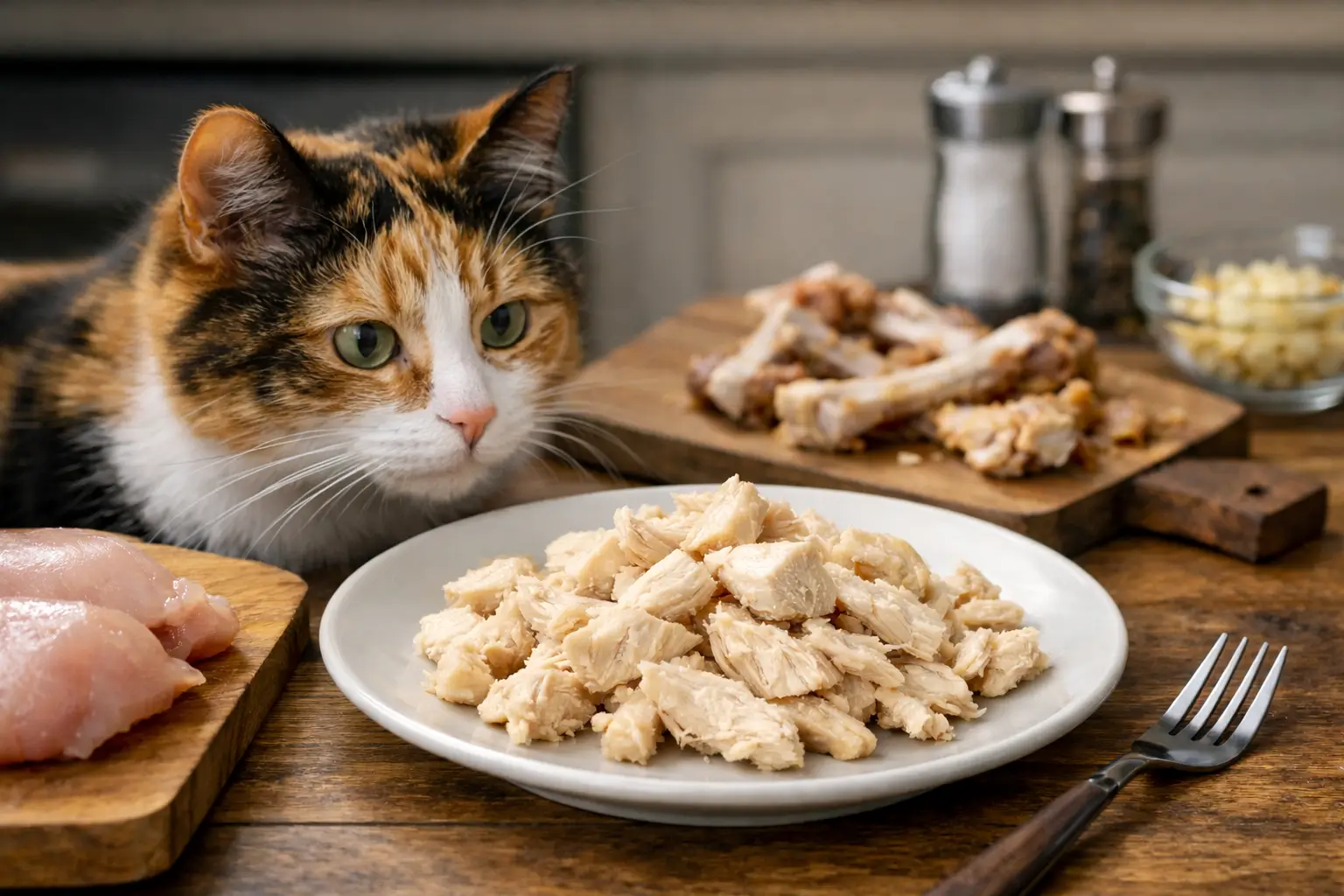 can cats eat chicken