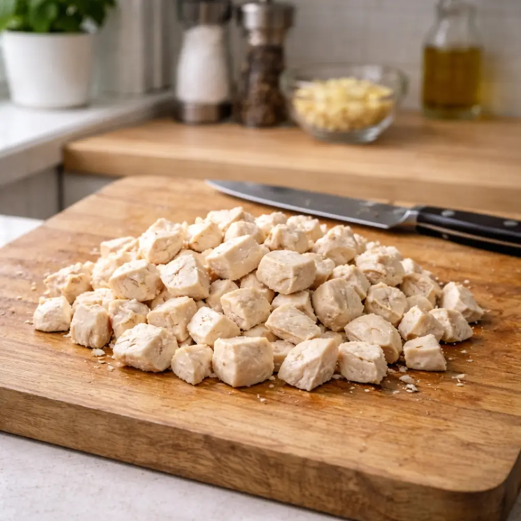 Can cats eat chicken safely when boiled and prepared without bones or seasoning for cats