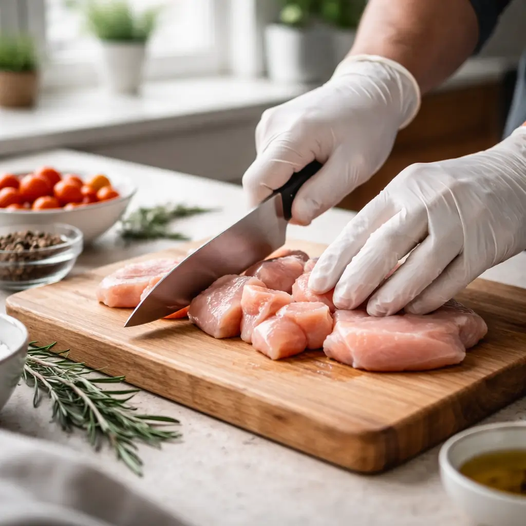 Can cats eat raw meat safely at home? Proper hygiene and clean preparation of raw cat food