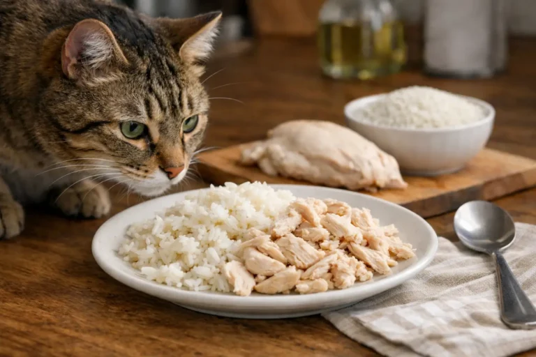 can cats eat white rice