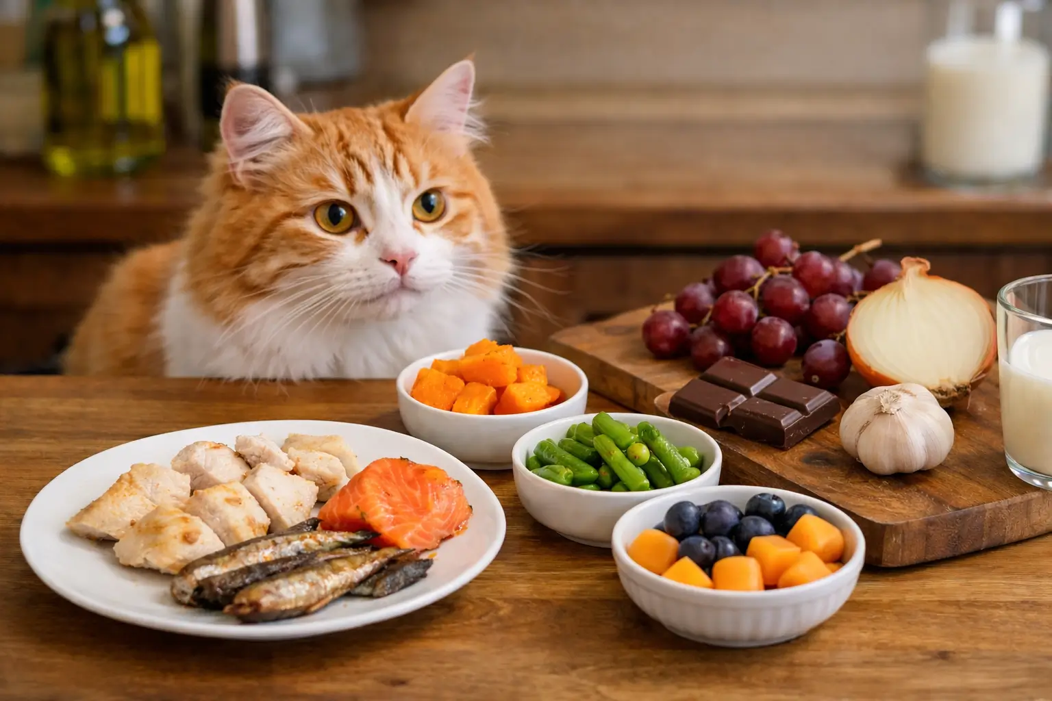 what foods can cats eat