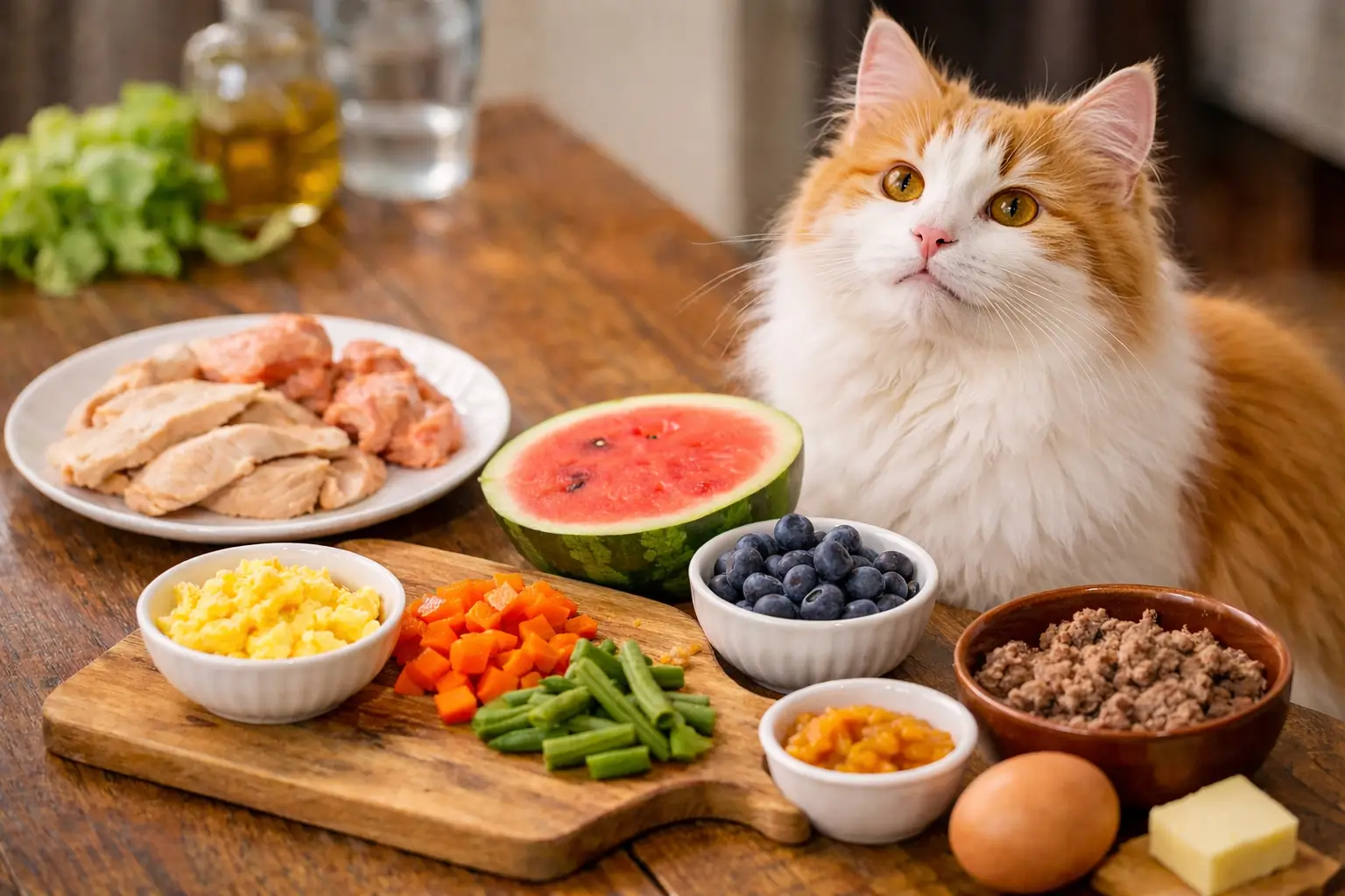 what human food can cats eat